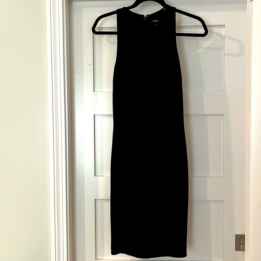Theory black dress - Gemma stretch dress